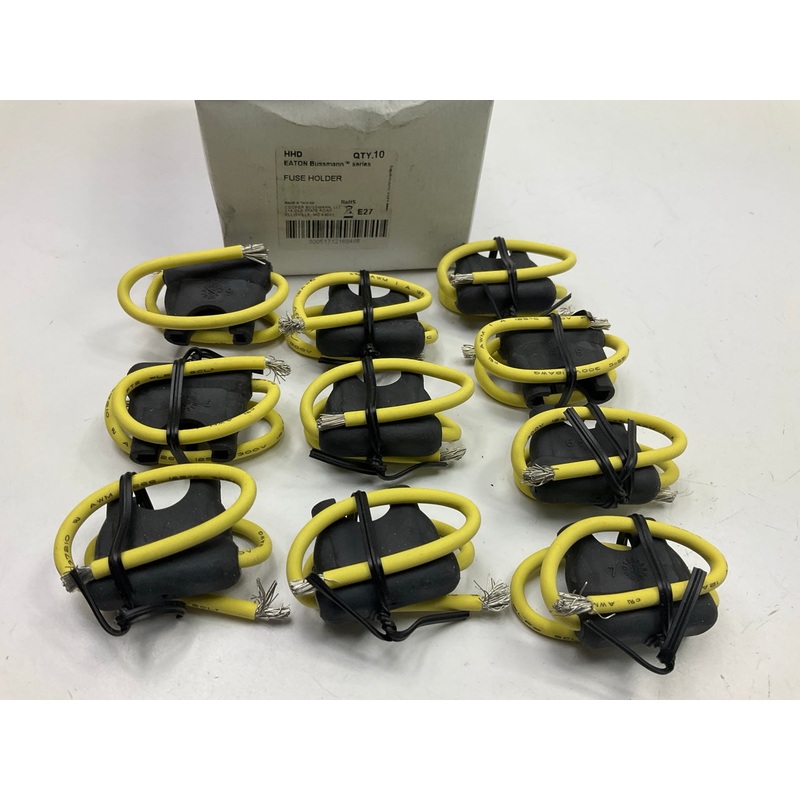 (10) Eaton Bussmann HHD 30 AMP Inline Fuse Holders, ATC Blade Type