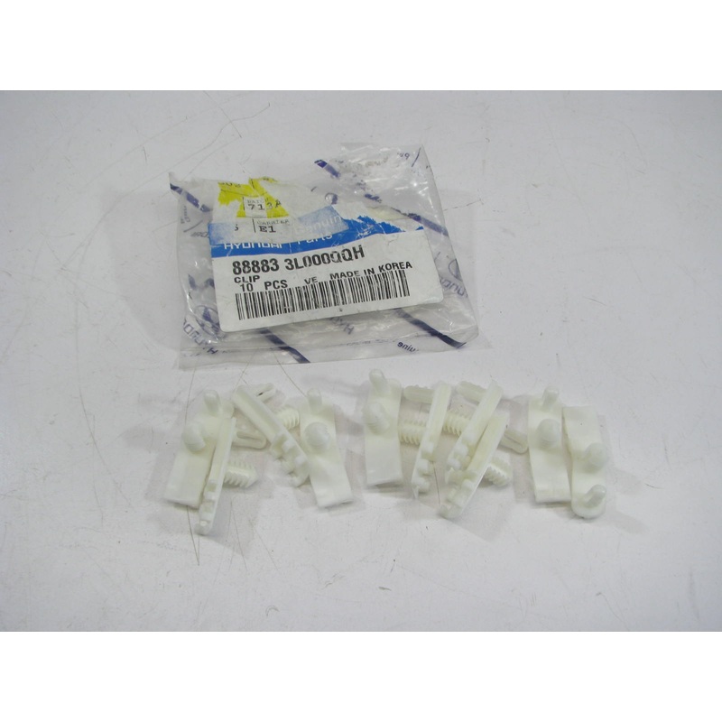 (10) NEW - OEM 888833L000QQH Wire Holding Clip For Hyundai