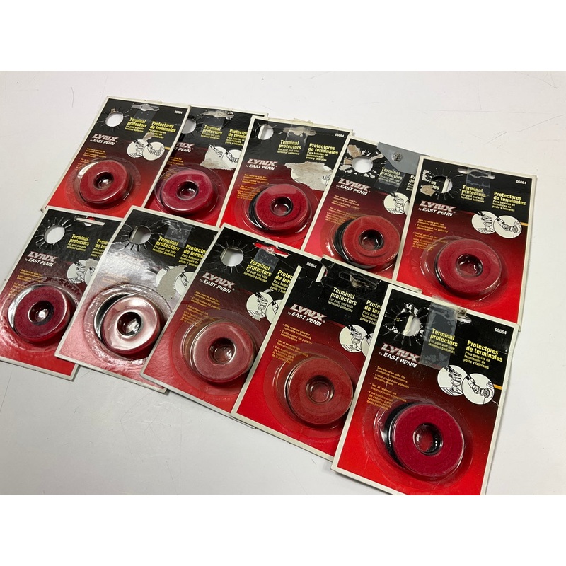 (10) PACK - East Penn 06064 Battery Terminal Protectors For Top Post & Side Post
