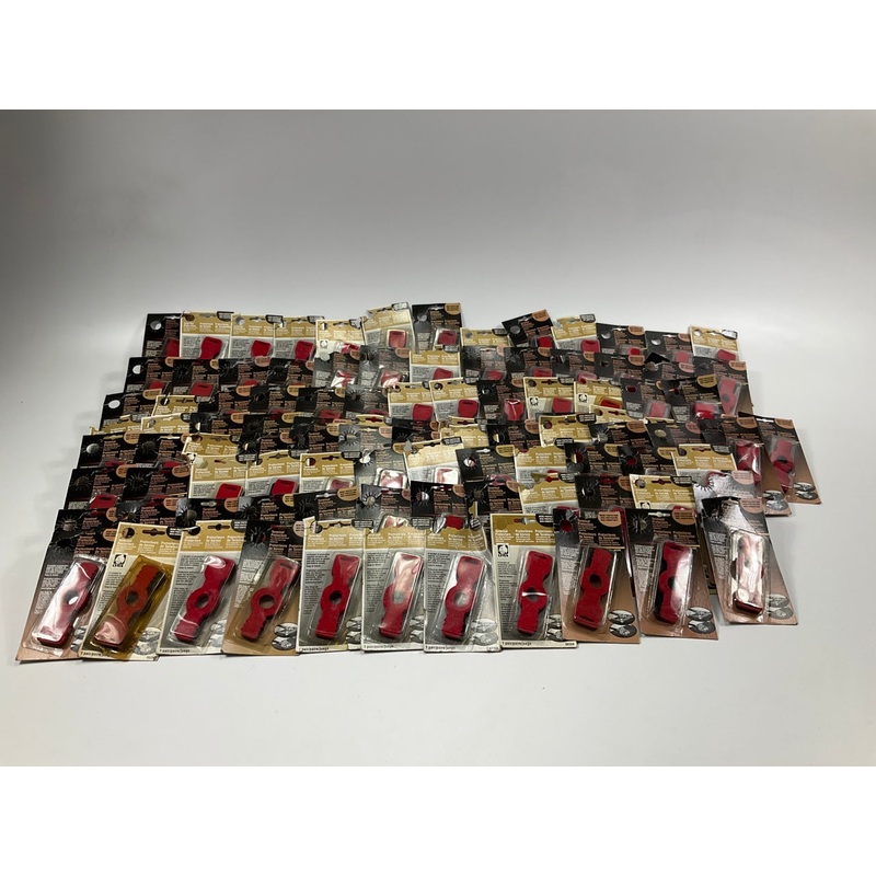 (100) Deka 00359 Black & Red Premium Top / Side Post Battery Terminal Protectors