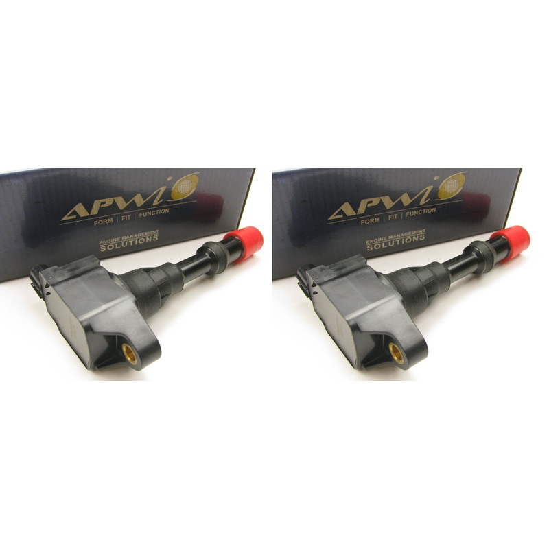 (2) Apwi CLS1095 Front Direct Ignition Coils for 2003-2005 Civic 1.3L HYBRID