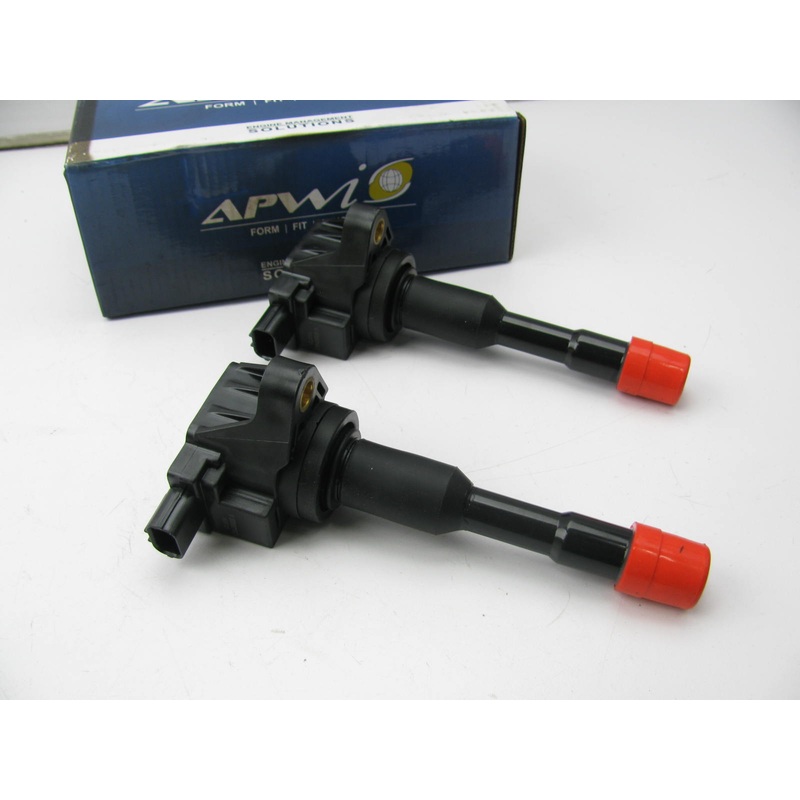 (2) Apwi CLS1114 Rear Direct Ignition Coils - 2003-2008 Honda Civic 1.3L HYBRID