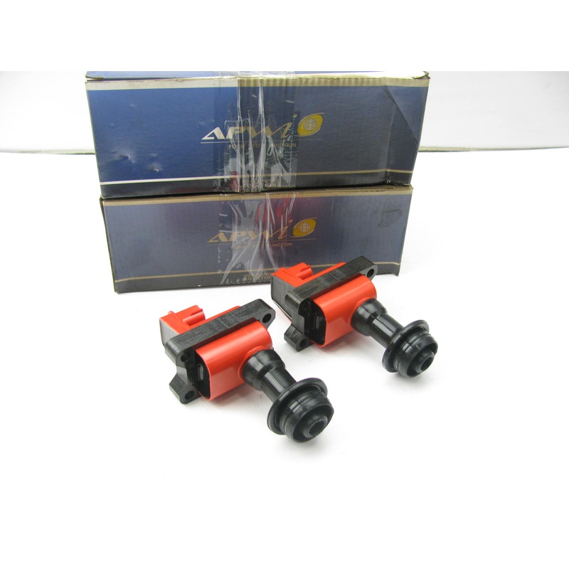 (2) Apwi CLS1234 Ignition Coils CYL #1 & 2  For 1990-1995 Infiniti Q45 4.5L-V8
