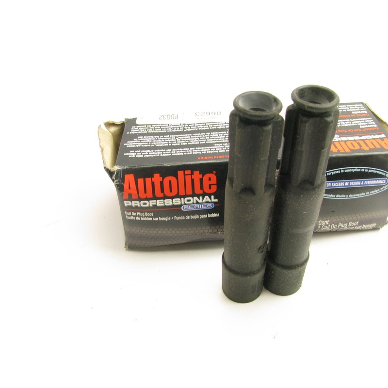 (2) Autolite 50029-1 Direct Coil On Plug Boot For 1997-2005 VW Audi 1.8L 2.7L