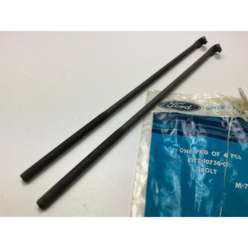 (2) NEW - OEM Ford E1TZ-10756-C Battery Hold Down Bolt