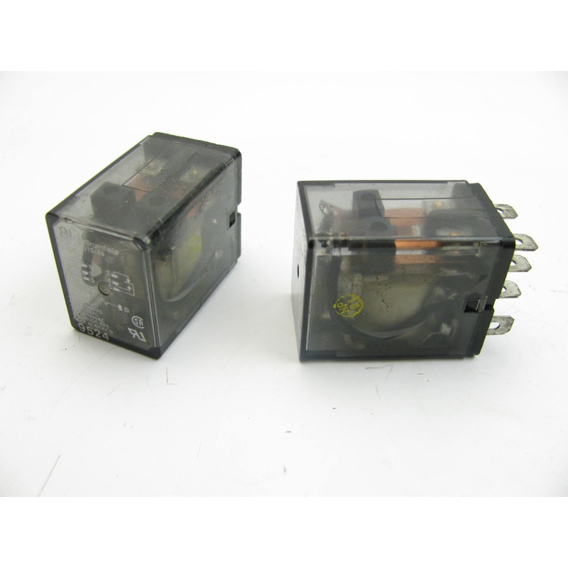 (2) NEW OUT OF BOX - Potter & Brumfield Relay 24V 15A 120 VAC