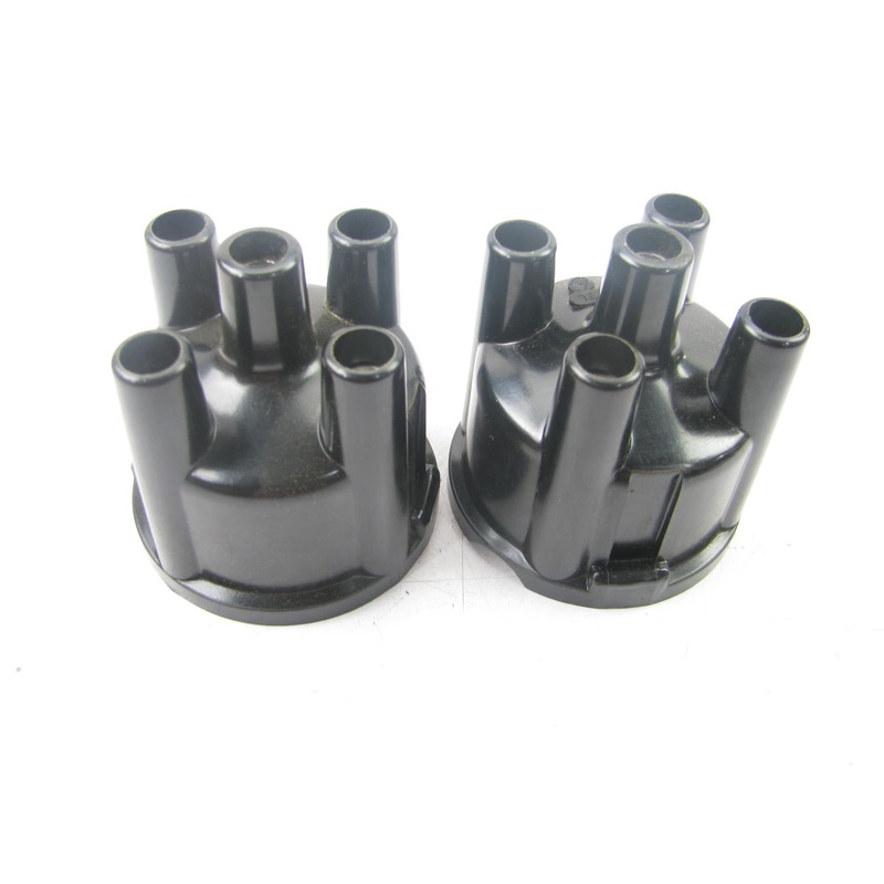 (2) New Unboxed ATEL AT81 Ignition Distributor Cap - PAIR