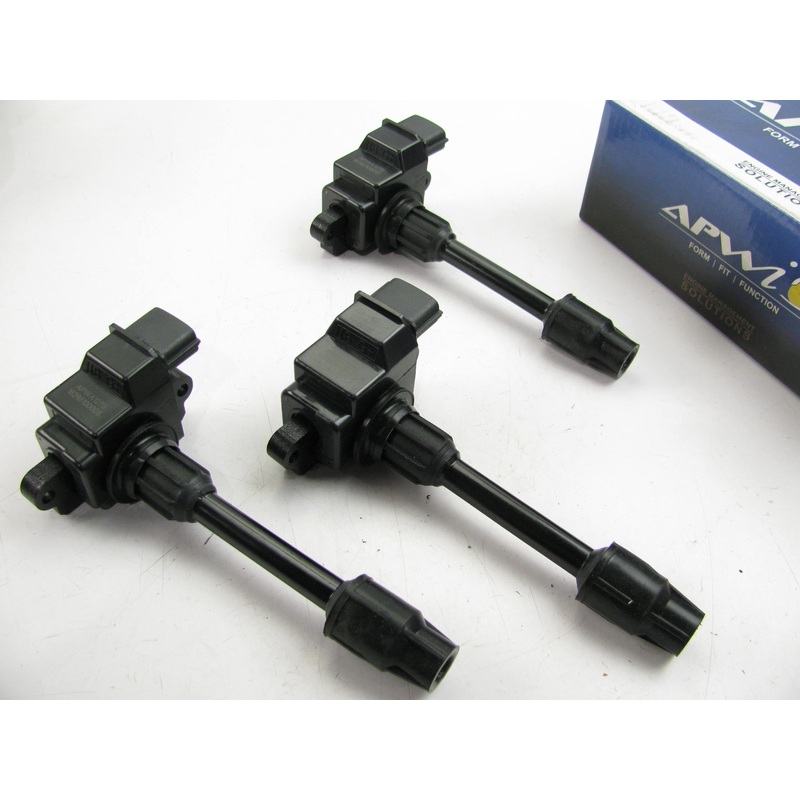 (3) Apwi CLS1015 LEFT Ignition Coils For 1995-1999 Infiniti I30 3.0L