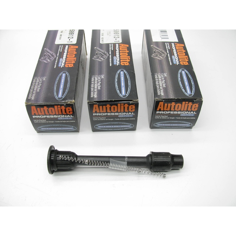 (3) Autolite 50012-1 Coil On Plug Boots - Right Bank For 1995-1999 Nissan 3.0L