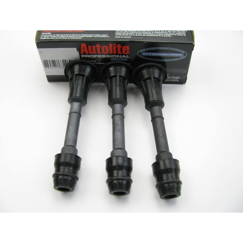 (3) Autolite 50057-1 Direct Coil On Plug Boot For 2003-2008 Nissan 3.5L
