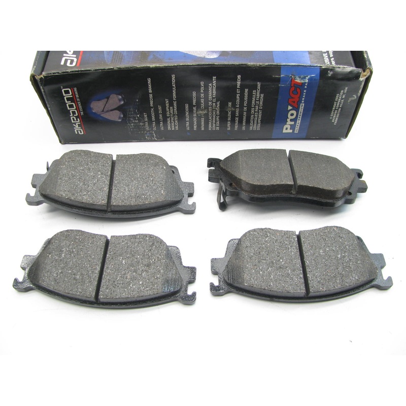 Akebono ACT755 Performance Front Brake Pads - 1998-2002 Mazda 626