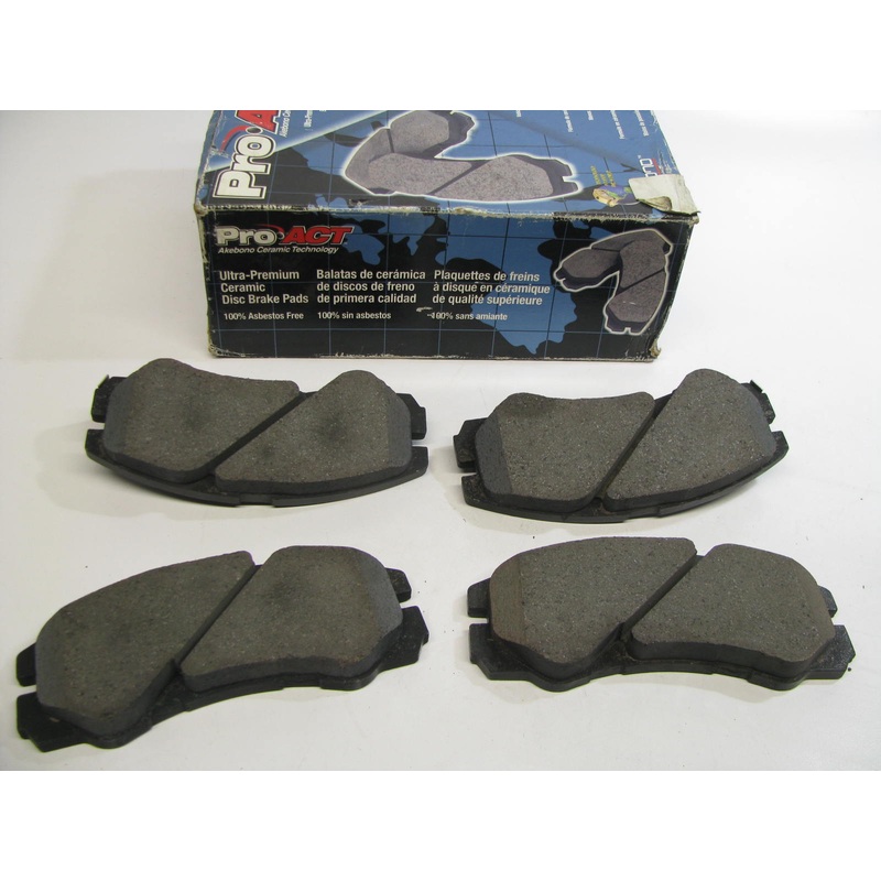 Akebono D579CP Performance Front Disc Brake Pads - Ceramic