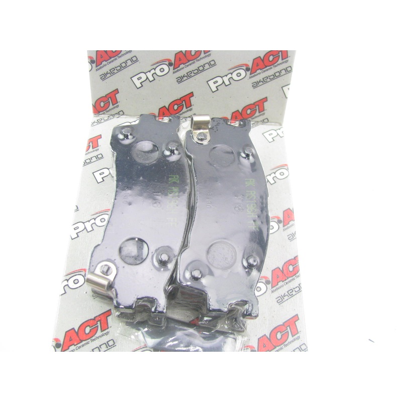 Akebono D637CP Ceramic Disc Brake Pads - Front