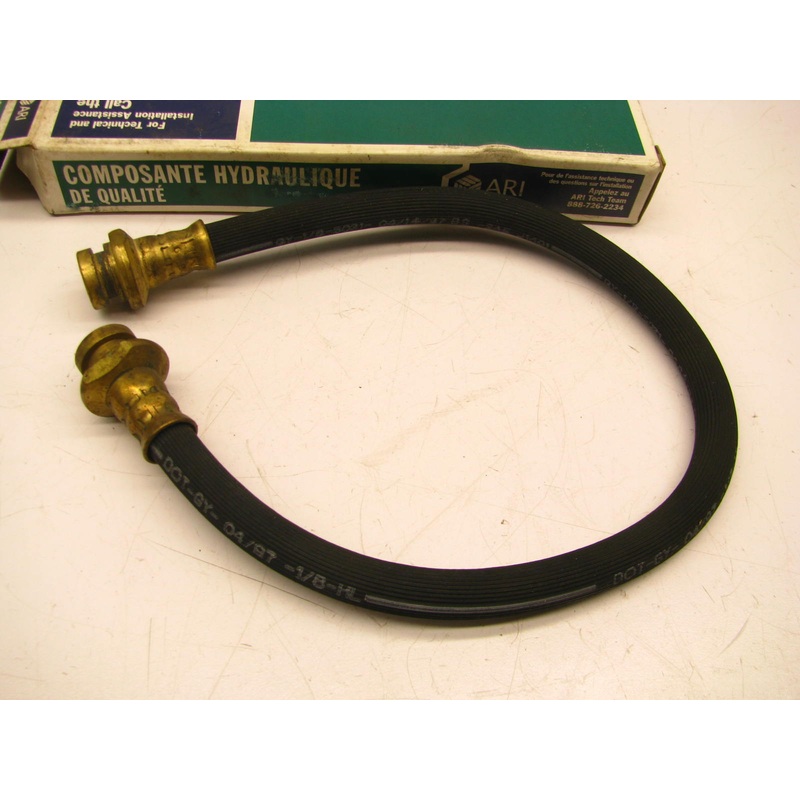 ARI 87-04103 Front Left Brake Hydraulic Hose For 1980-1982 Datsun 720 4WD
