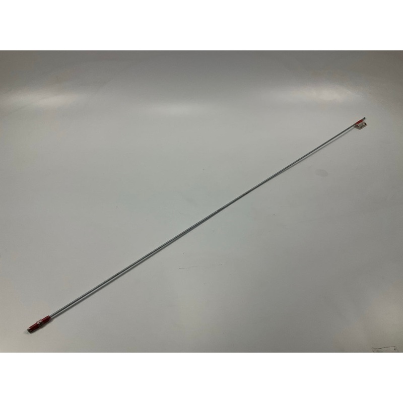 AGS BLB-351 Steel Brake Line 3/16'' X 51'' Long, 3/8-24'' Thread Size