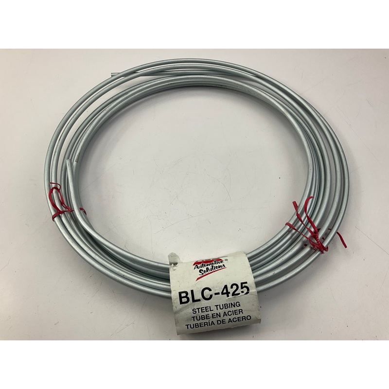 AGS BLC-425 Steel Brake Line Tubing Coil 1/4'' X 25 Feet