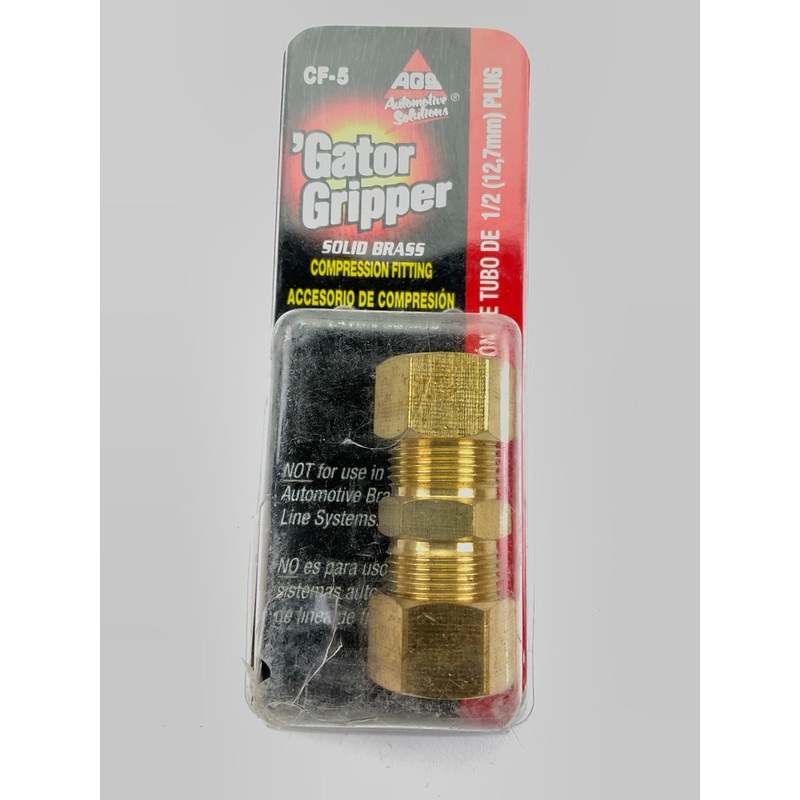 AGS CF-5 Brass Compression Union, 1/2''