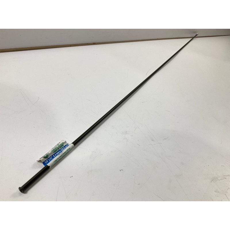 AGS PA-451 PVF Coated Steel Brake Line: 51'' Long, 1/4'' Diameter, Universal