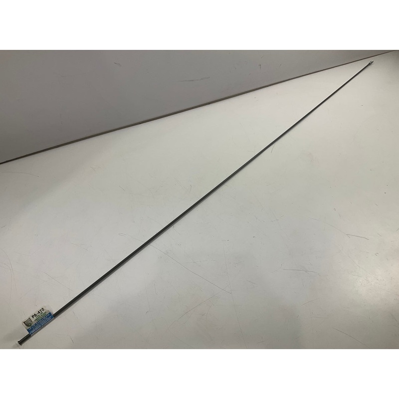 AGS PA-472 Domestic Poly-Armour PVF Steel Brake Line 1/4'' X 72'', 7/16'' Thread