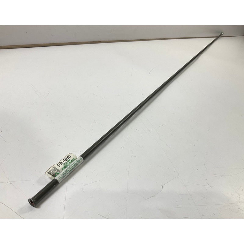 AGS PA-660 PVF Coated Steel Brake Line: 60'' Long, 3/8'' Diameter, Universal
