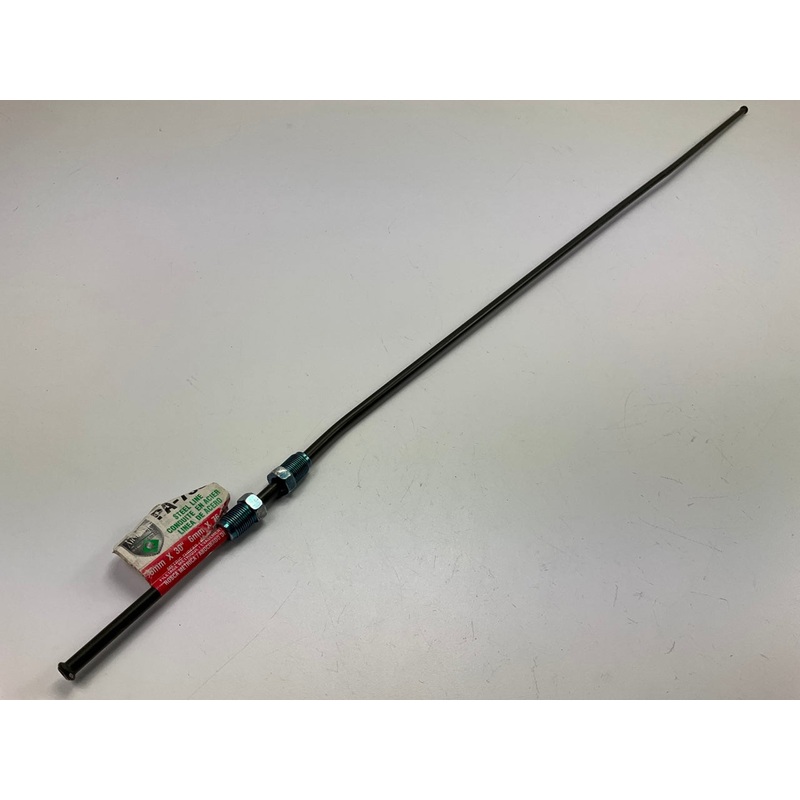 AGS PA-730 PVF Coated Steel Brake Line, 30'' Long, 6mm Diameter, Universal Fit