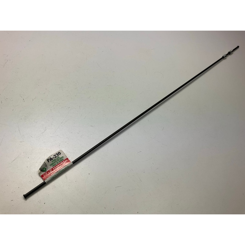 AGS PA330 PVF Coated Steel Brake Line: 30'' Long, 3/16'' Diameter, Universal