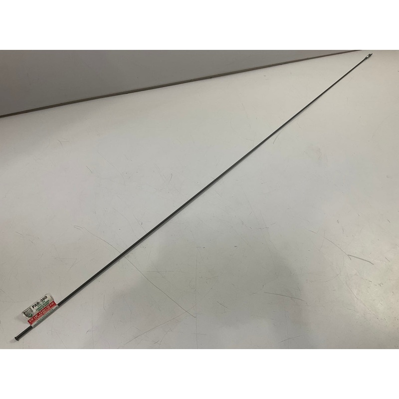 AGS PAB-360 Coated Steel Brake Line: 60'' Long, 3/16'' ID, 3/8-24'' Thread Diameter