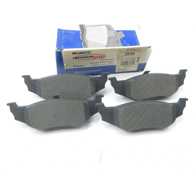 Wagner ZX759 Semi-Metallic Disc Brake Pads - Rear