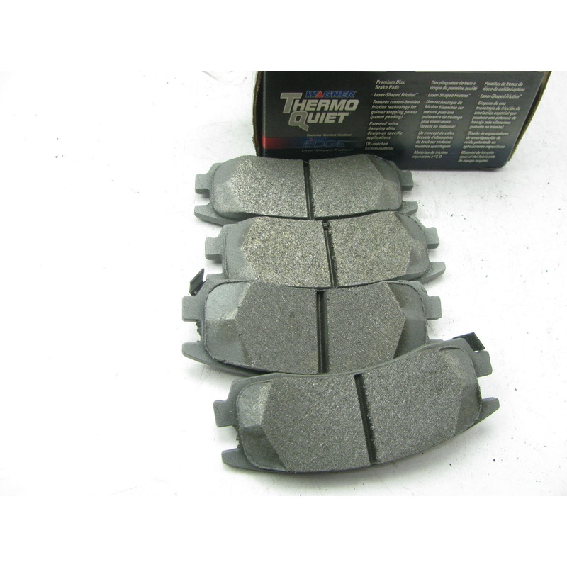 Wagner ZX814 Semi-Metallic Thermo Quiet Disc Brake Pads Set - Rear