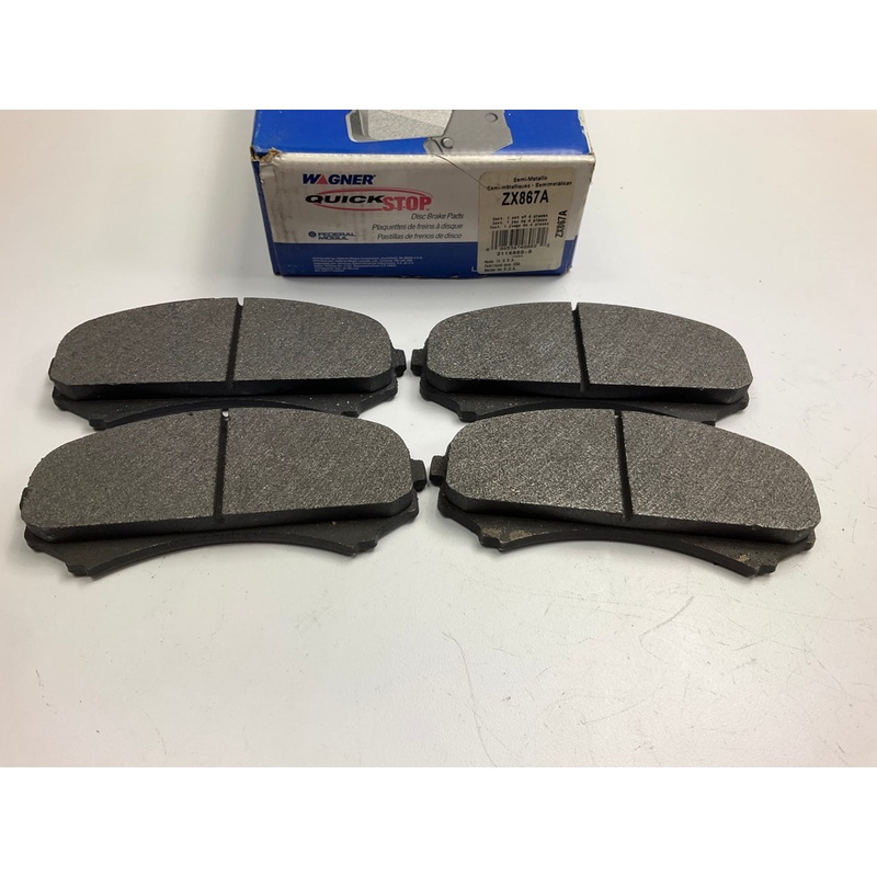 Wagner ZX867A Front Disc Brake Pads - Semi-Metallic