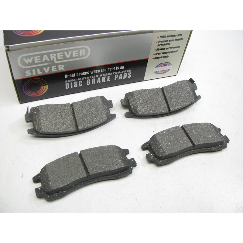 Wearever MKD814 Rear Disc Brake Pad Set - Semi-Metallic
