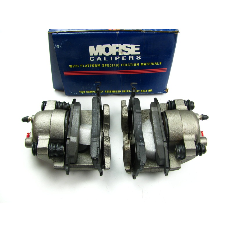 With 14 INCH Wheels ONLY - Reman. Morse P4360 Brake Caliper Set With Brake Pads