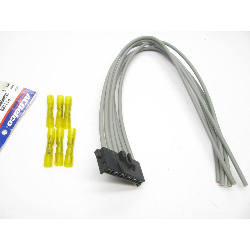 ACDelco PT1129 ABS Module Instrument Panel/ Lamp Switch 6-Way Connecter Pigtail