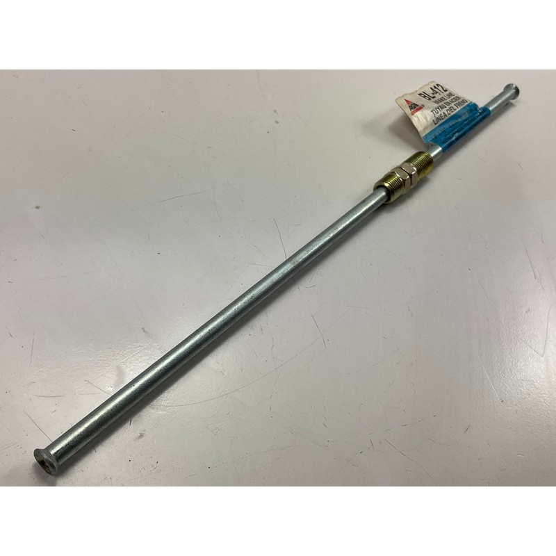 AGS BL-412 Brake Line 1/4'' X 12'', 7/16 - 24 IN Threads