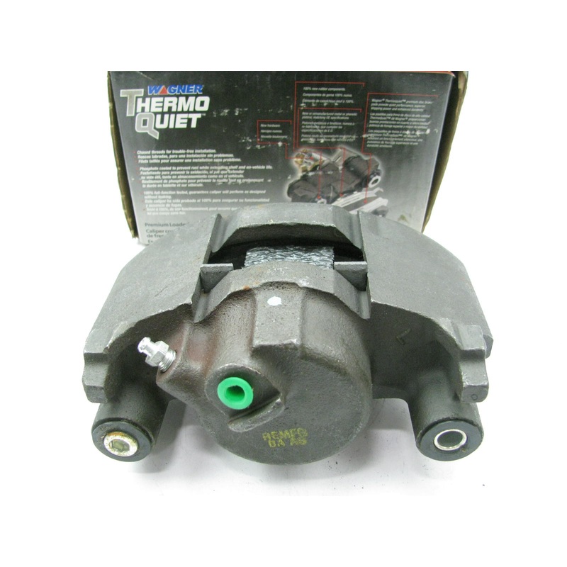 Wagner TQM25006 Remanufactured Disc Brake Caliper & Pads - Front Left