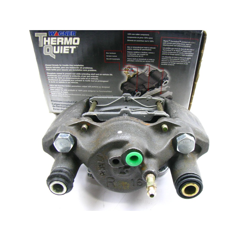 Wagner TQM25023 Remanufactured Disc Brake Caliper & Pads - Front Right