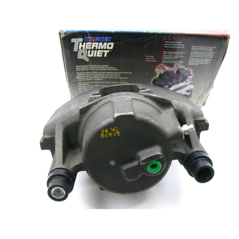 Wagner TQM25038 Remanufactured Disc Brake Caliper & Pads - Front Left