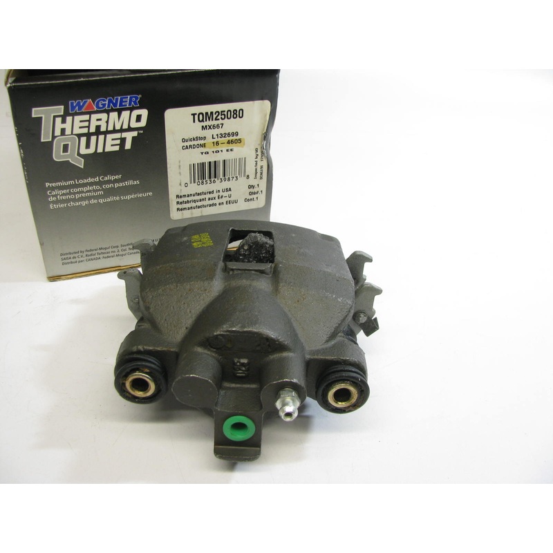 Wagner TQM25080 Remanufactured Disc Brake Caliper - Rear Left