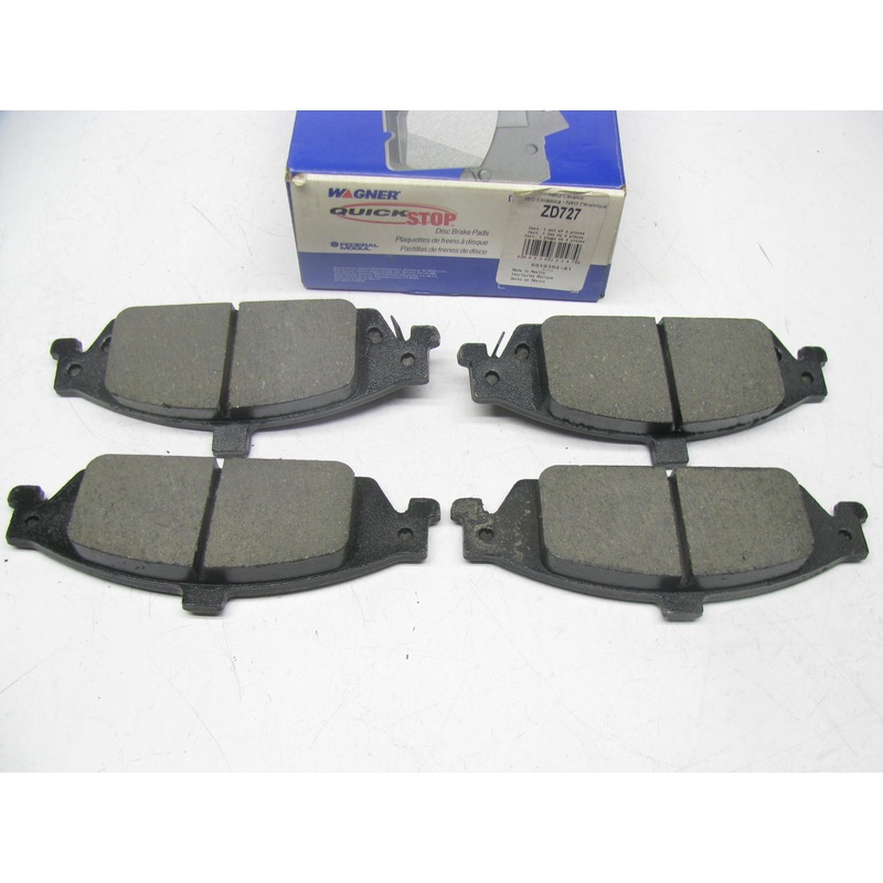 Wagner ZD727 Ceramic Disc Brake Pad Set - Front