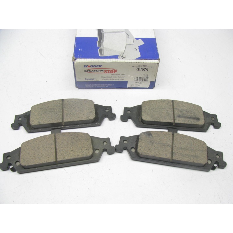 Wagner ZD752A Ceramic Disc Brake Pad Set - Front