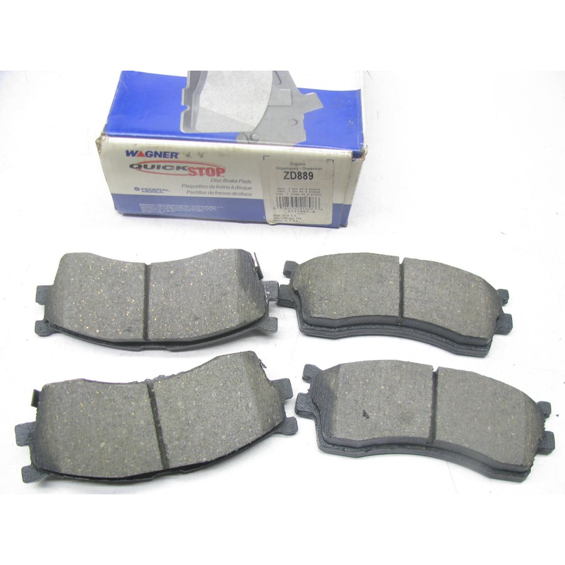 Wagner ZD889 Ceramic Disc Brake Pad Set - Front