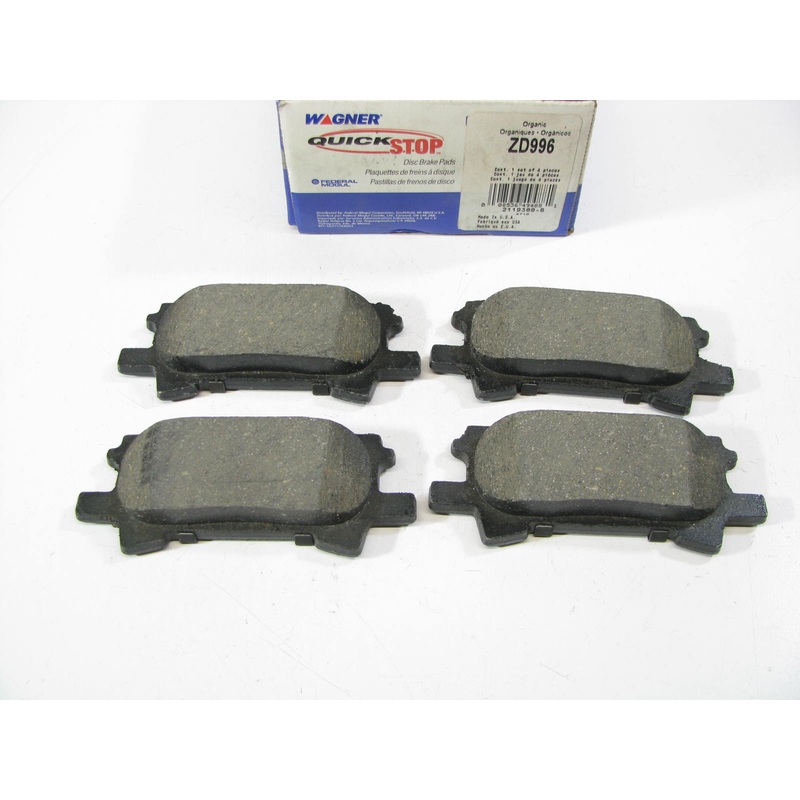 Wagner ZD996 Ceramic Disc Brake Pad Set - Rear