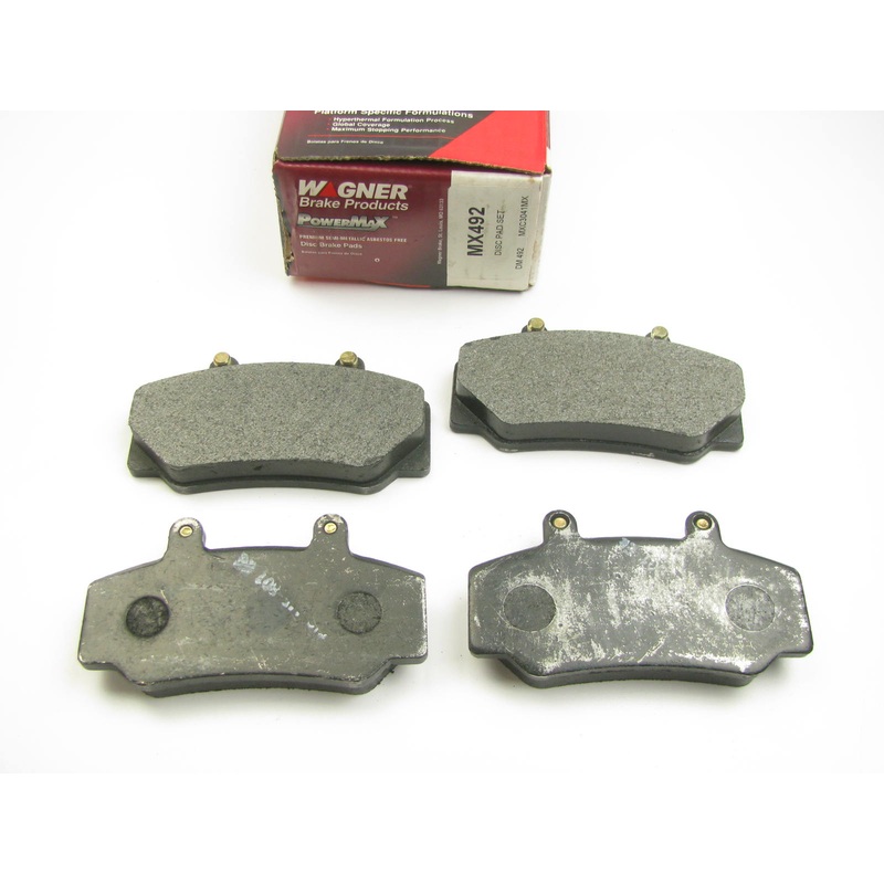 Wagner MX492 Front Disc Brake Pad Set - Semi-Metallic