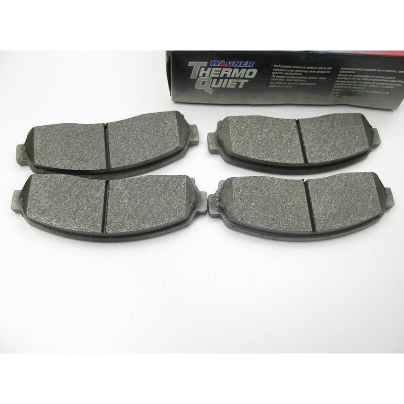 Wagner MX833 Front Disc Brake Set - Semi-Metallic