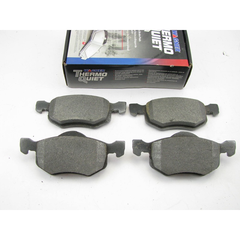 Wagner MX843 Front Disc Brake Set - Semi-Metallic - Thermo Quiet