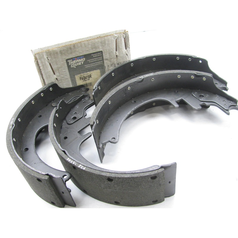 Wagner PAB418R Rear Drum Brake Shoes - 13'' X 3.5''
