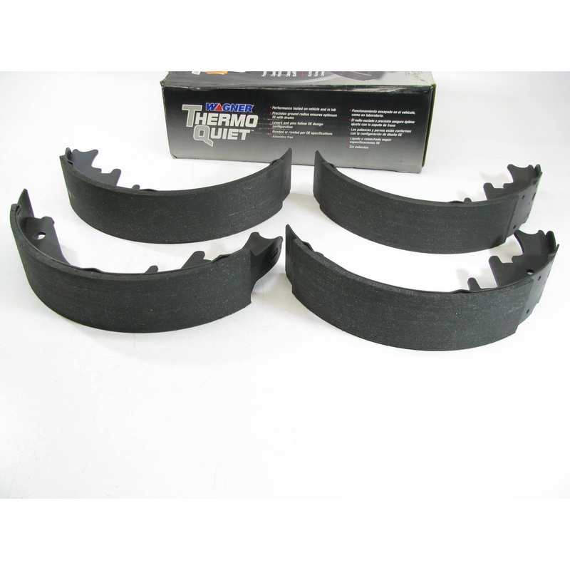 Wagner PAB482 Rear Drum Brake Shoes - 11-1/32 X 2-1/4''