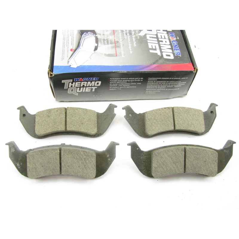 Wagner PD1040 Thermoquiet Rear Disc Brake Pad Set - Ceramic