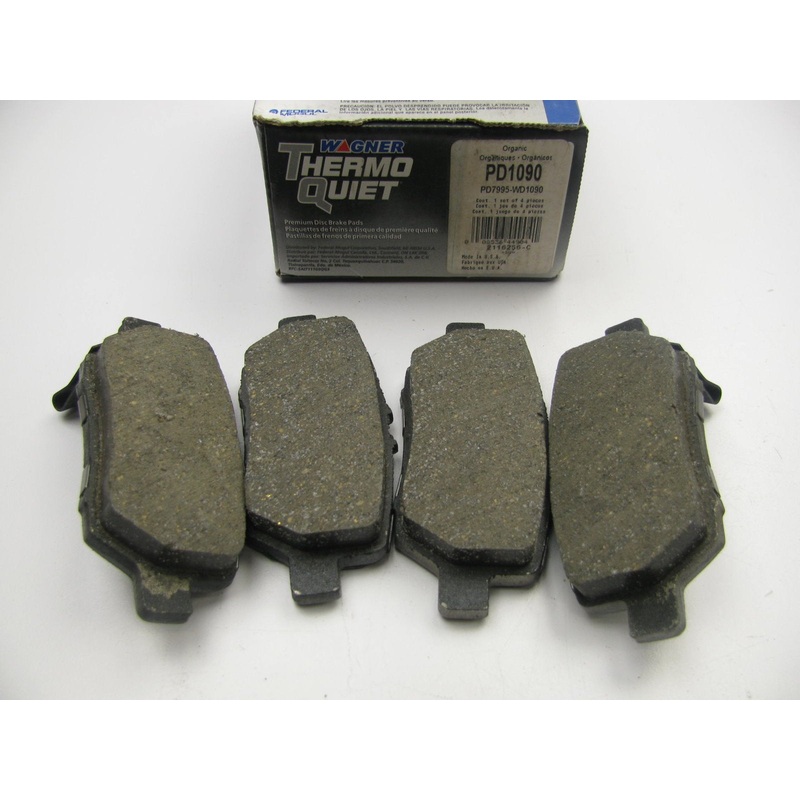 Wagner PD1090 ThermoQuiet REAR Disc Brake Pads For 2005-2012 Acura RL