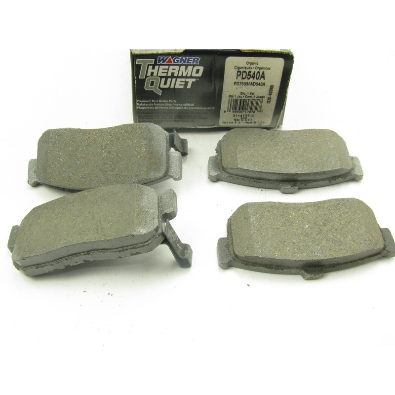 Wagner PD540A REAR ThermoQuiet Brake Pads